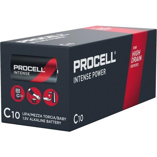 Procell BABYZELLE 1,5V INTENSE 10ER / PROCEL MN1400/LR14 C CELL DC5000394136977