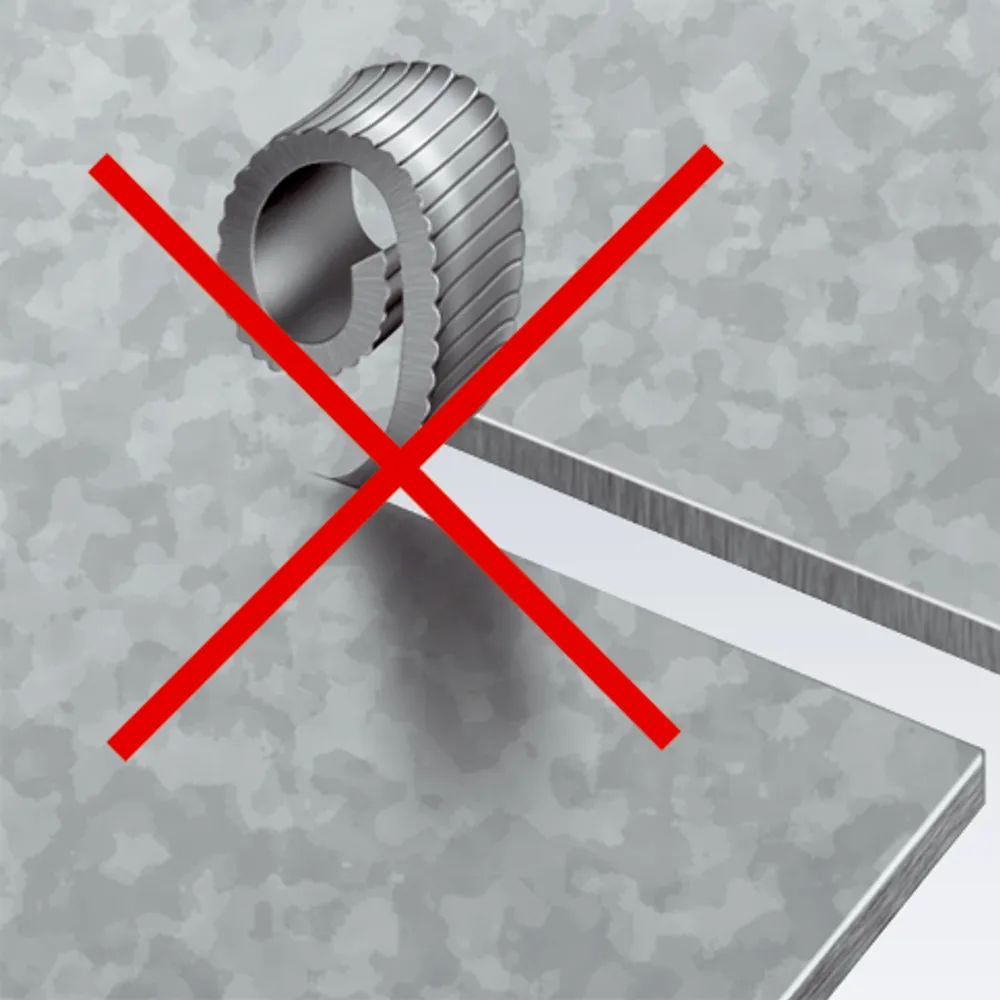 KNIPEX Blechknabber mit Mehrkomponenten-Hüllen vernickelt 280 mm