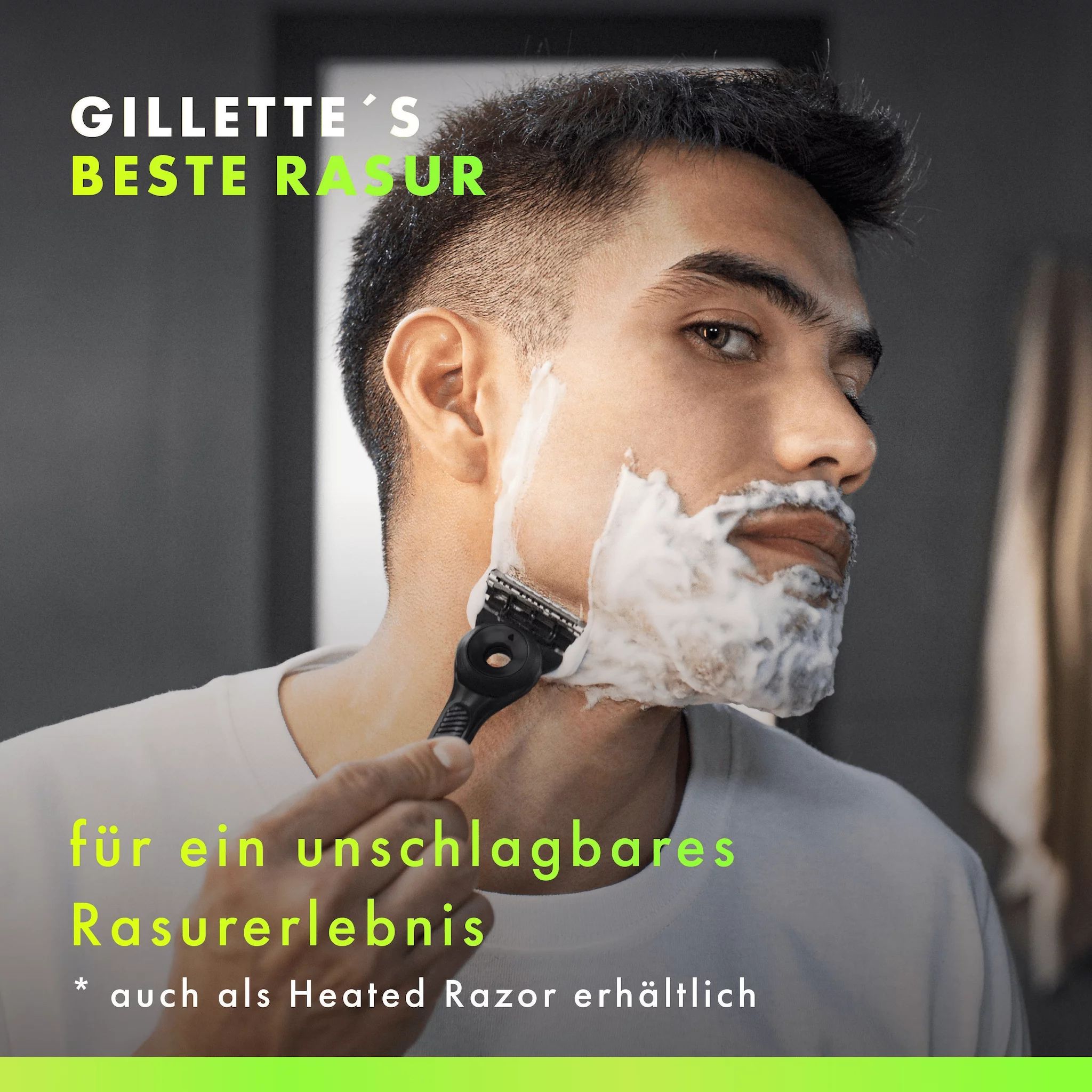 Gillette Labs Rasierapparat mit 1 Klinge + Duschanhänger "UEFA Champions League"