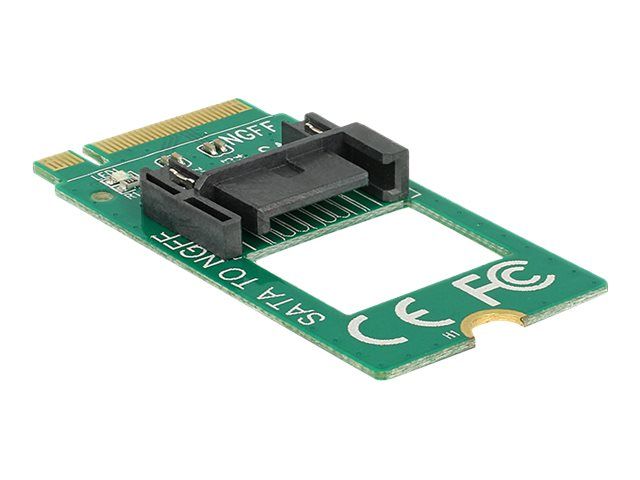 Delock Adapter M.2 Key B male > SATA 7 pin - Schnittstellenadapter