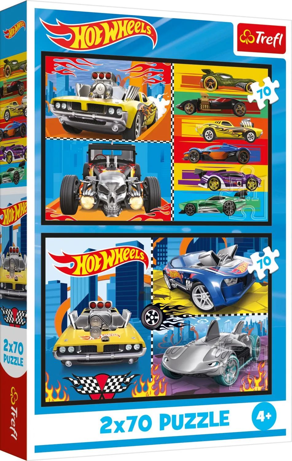Trefl S.A. Pz. Hot Wheels 2x70T
