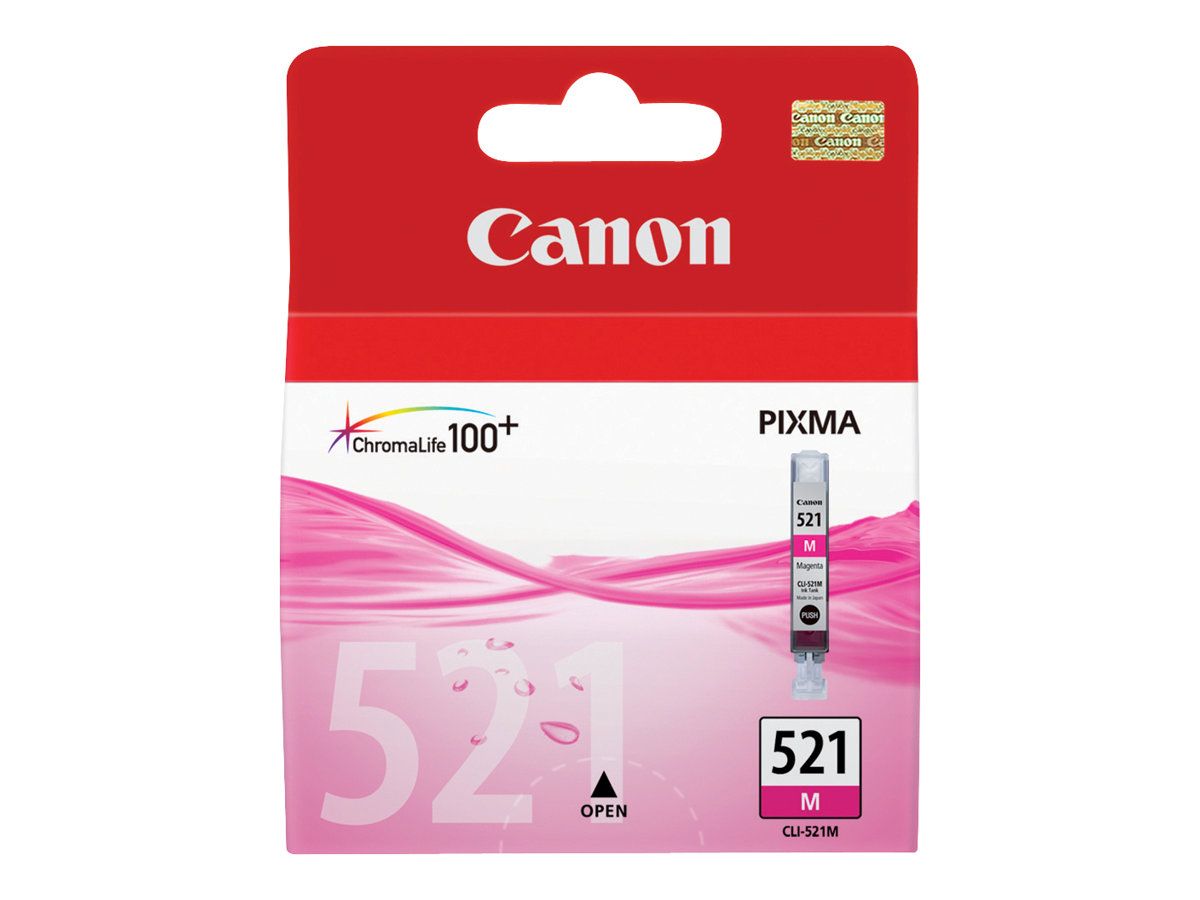 Canon CLI-521M - 9 ml - Magenta - Original - Blister mit Diebstahlsicherung
