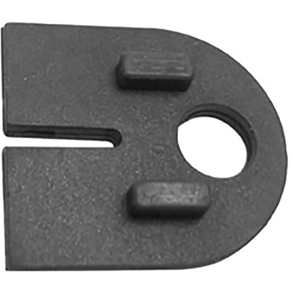 Economy Einlage zu Glasklemmbeschlag Modell 22 für 8,76 mm Glas, Gummi