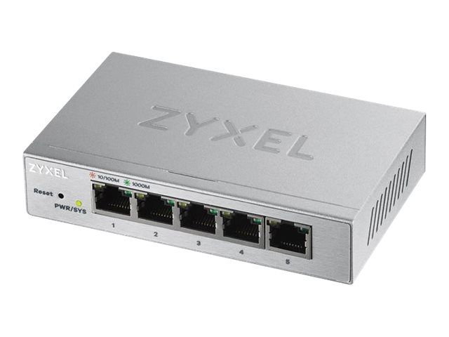 ZyXEL GS1200-5HP v2 - Switch - managed - 1 x 10/100/1000 + 4 x 10/100/1000 (PoE+)