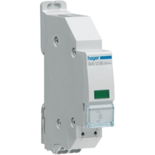 Hager LED LEUCHTMELDER GRÜN 230VAC / HAGER SVS121B