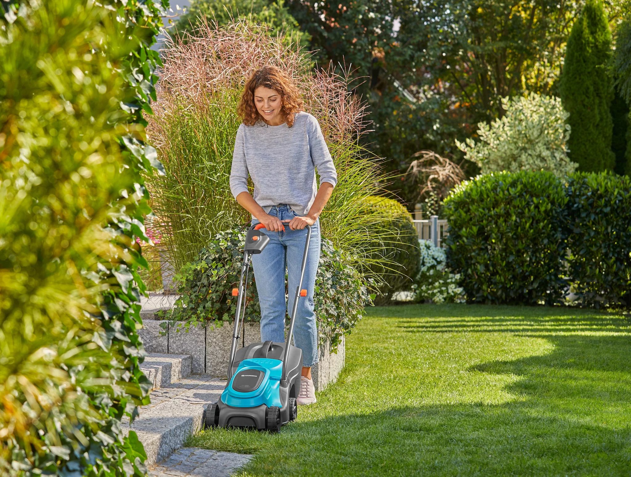 Gardena Akku-Rasenmäher EasyMax 30/18V P4A Ready-To-Use Set