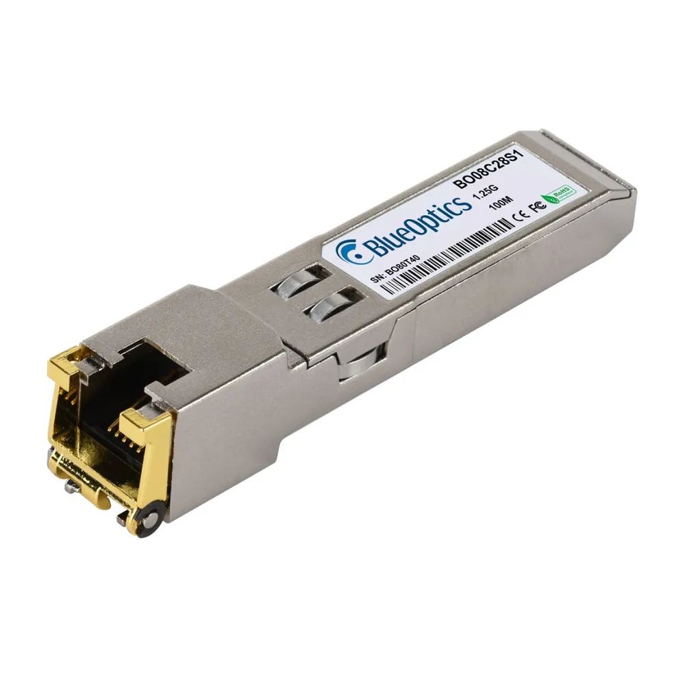 BlueOptics Planet MGB-GT BlueOptics BO08C28S1 SFP Transceiver, Kupfer RJ45, 1000BASE-T, 100 Meter