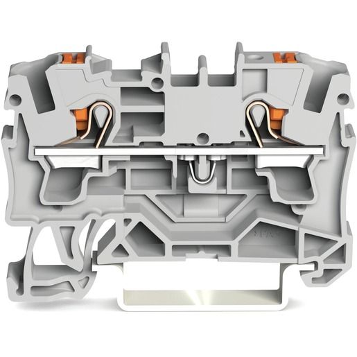 Wago 2L-DURCHG.KL.M.DRÜCK. 4MM² GR / WAGO 2204-1201
