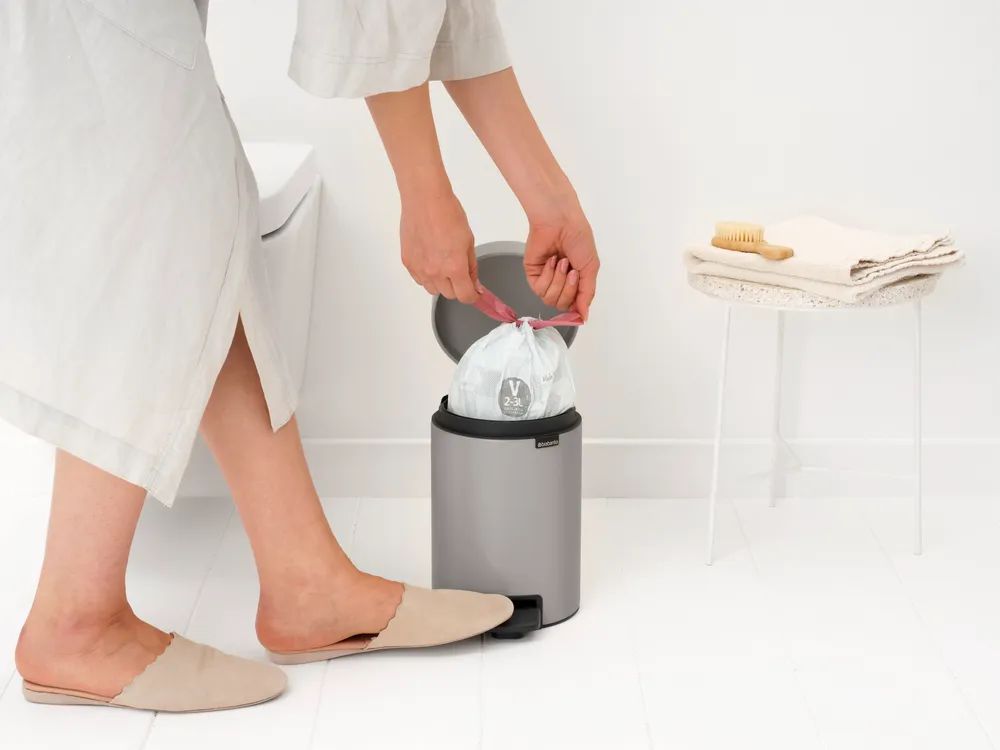 Brabantia NewIcon Treteimer, 3L - Soft Grey
