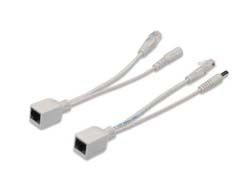 DIGITUS Passives PoE-Kabelset, Splitter + Injektor