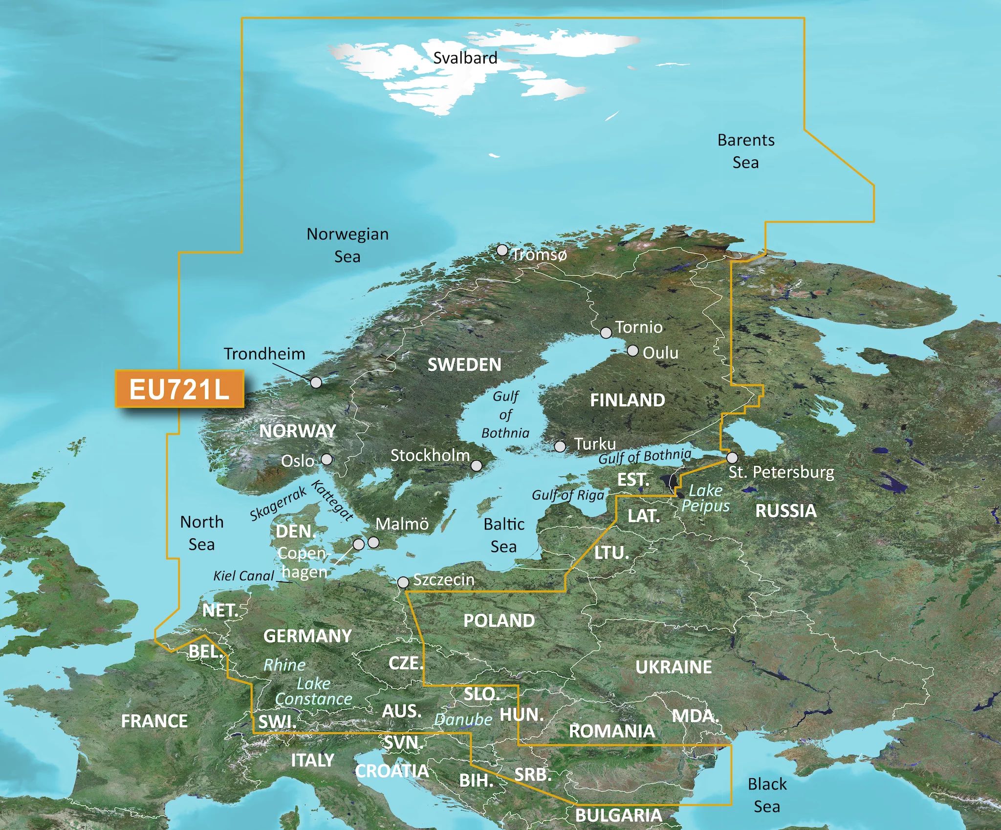 Garmin VEU721L-Northern Europe