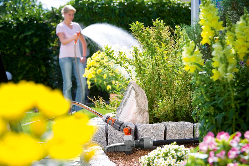 Gardena Sprinklersystem Wasserstecker