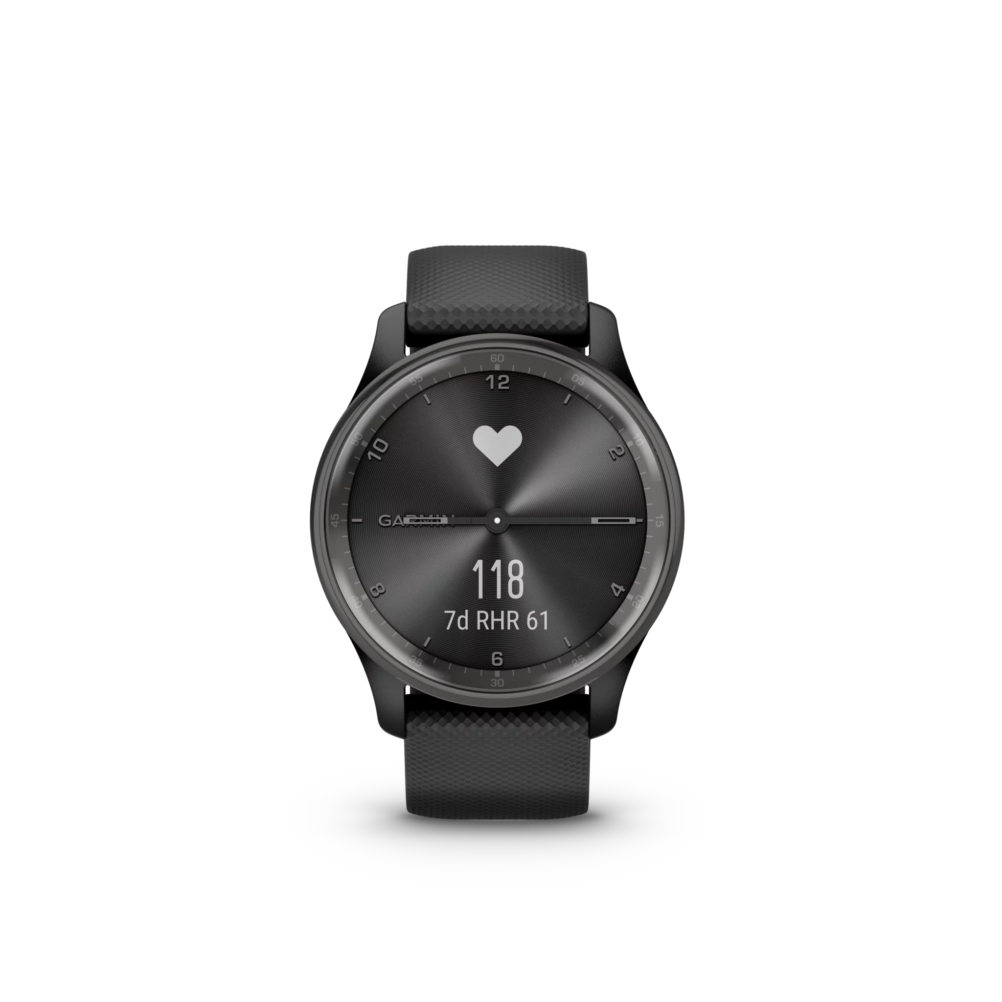 Garmin VIVOMOVE TREND, Schwarz/Schiefergrau