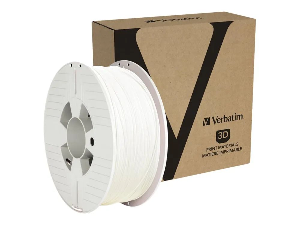 Verbatim Weiß, RAL 9016 - 1 kg - 335 m - PLA-Filament (3D)