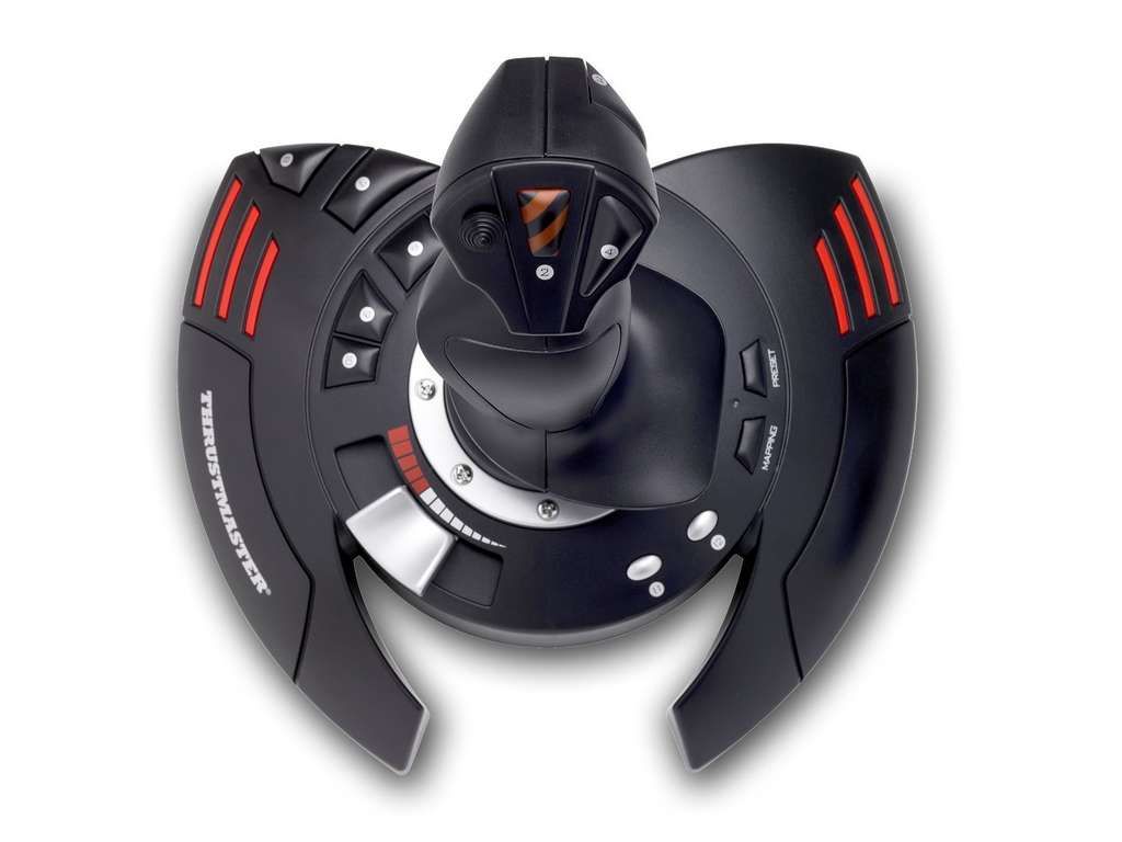 Hercules Thrustmaster T-Flight Stick X - Joystick - 12 Tasten