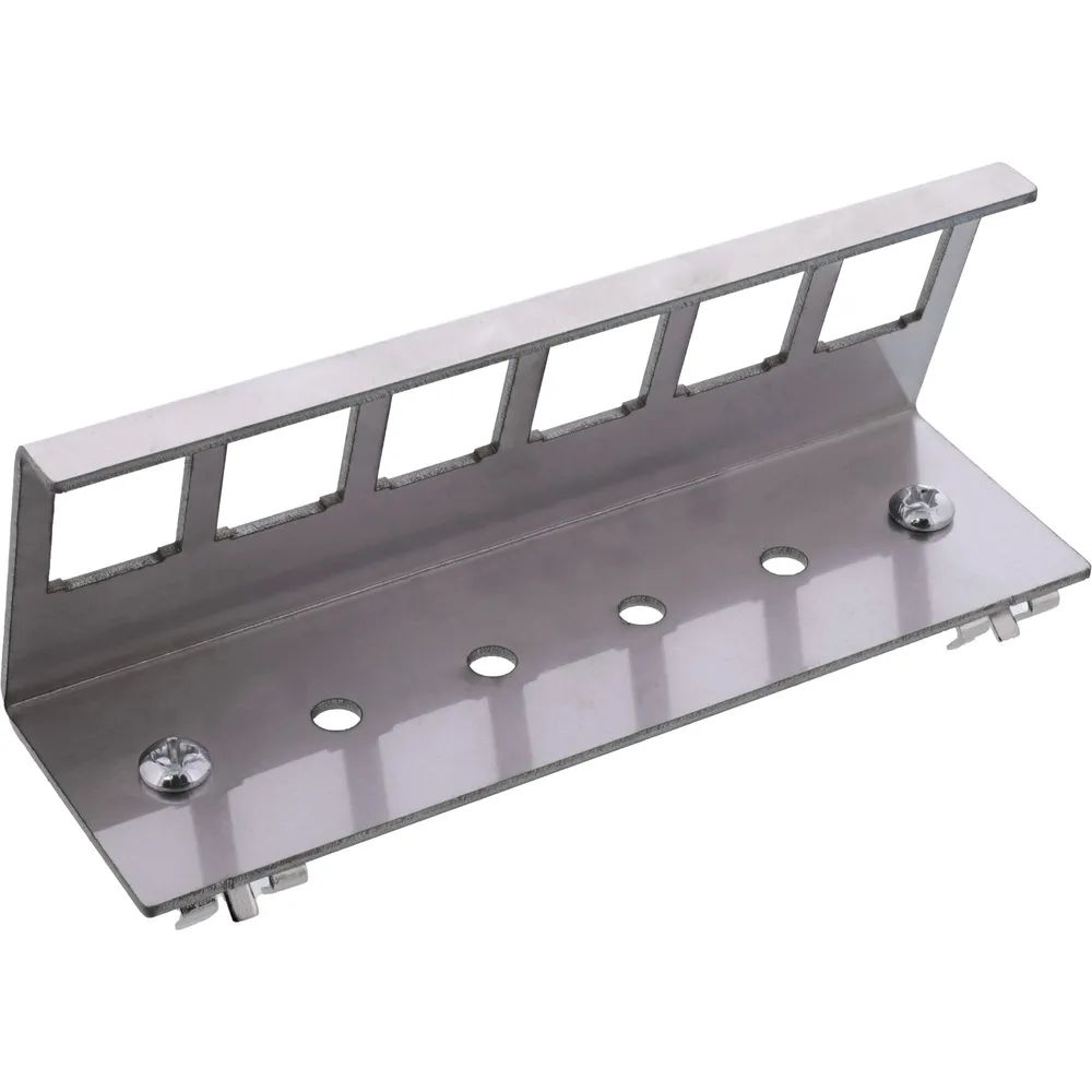 InLine Keystone SNAP-In Metall-Modulhalter - 6-fach für Hutschiene