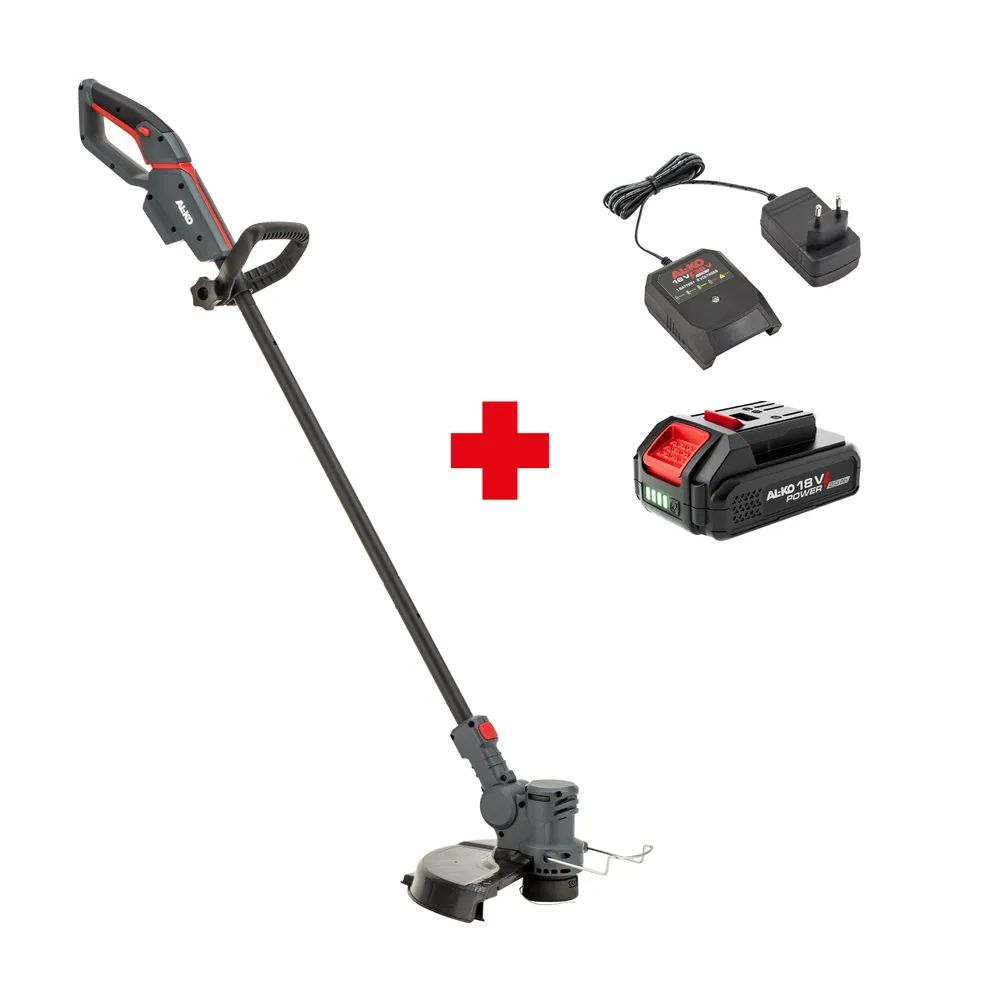 AL-KO Akku-Trimmer GTD 1830 Greenline Set (inkl. Akku 2,0Ah und Ladegerät C40.6 Li)