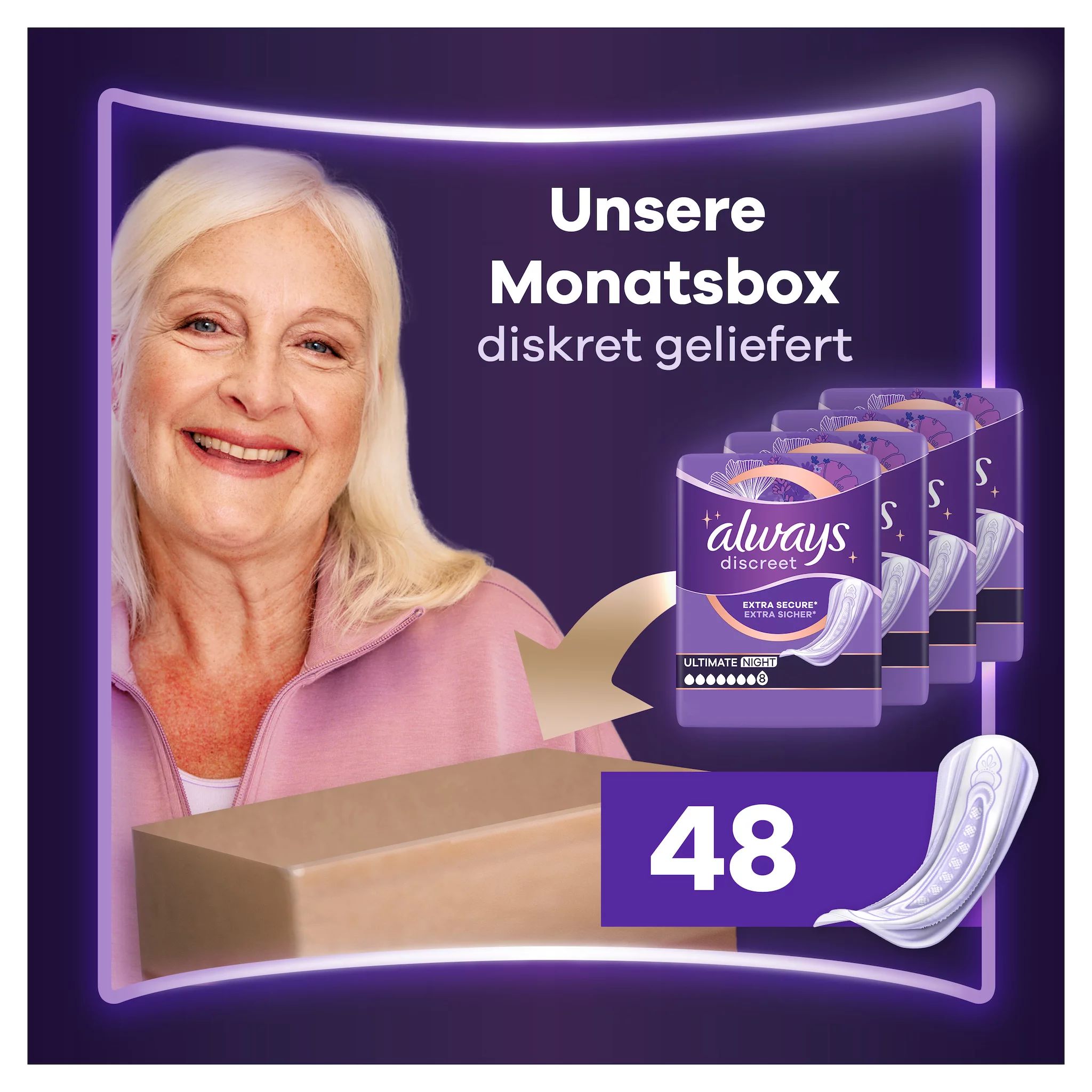 Always Discreet Inkontinenz-Einlagen Ultimate 