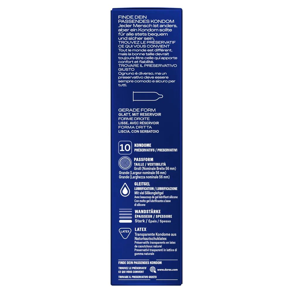 Durex Perfect Glide Kondom 10er - Analkondom