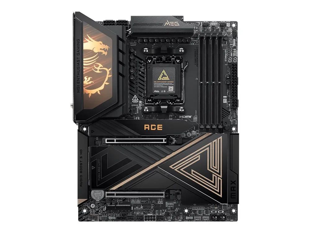 MSI MB MSI AMD AM5 MEG X870E ACE MAX - AMD Sockel AM5 (Ryzen Zen4) - ATX