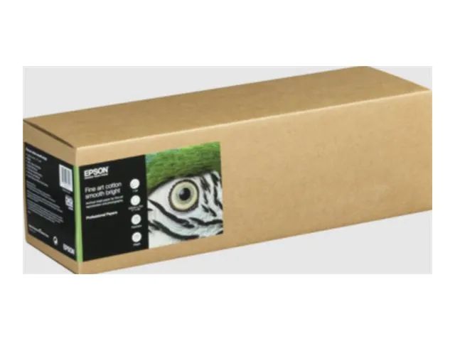 Epson Fine Art II - Baumwolle - matt - 490 Mikron - Glatt-Hell - Rolle (43,2 cm x 15 m)