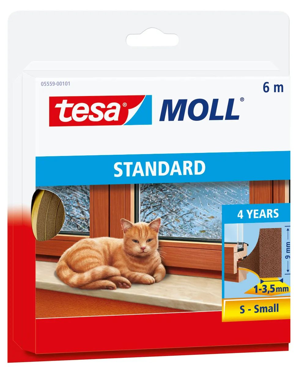 tesamoll® Insulation I-Profil Standard 6m × 9mm, Energiesparend