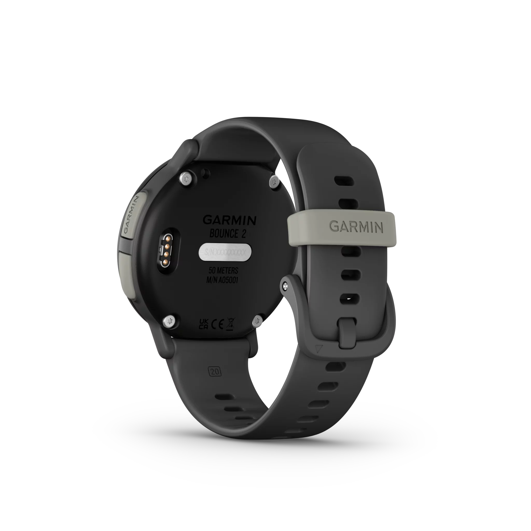 Garmin Bounce 2, Schiefergrau/Schwarz 