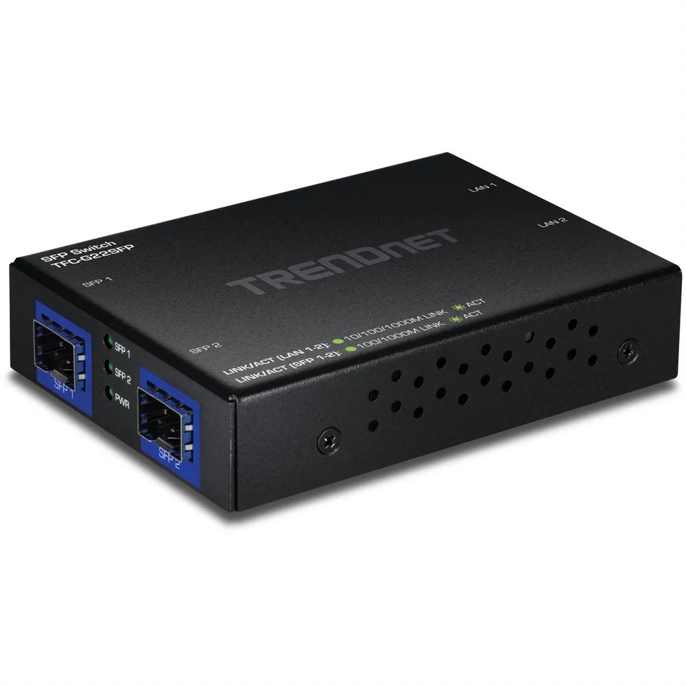 TRENDnet TFC-G22SFP Switch mit SFP Ports - Switch - 1 Gbps