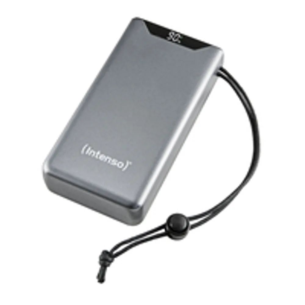Intenso Power Bank F Grau USB C/C - Akku - 20.000 mAh