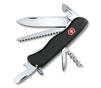 Victorinox Forester - Messer mit klappbarer Klinge - Multi-Tool-Messer - Spey-Punkt - Edelstahl - Polyamid - Schwarz