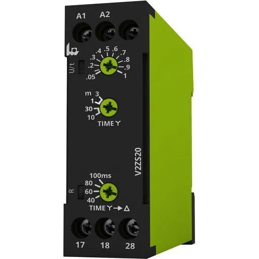 Tele Haase STERN-DREIECK-RELAIS / TELEHA V2ZS20 12-240V AC/DC 125300