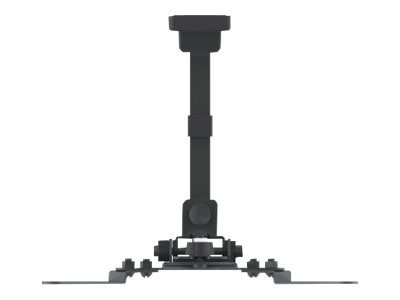 Manhattan TV & Monitor Mount, Wall, Tilt and Swivel, 1 screen, Screen Sizes: 13-42", Black, VESA 75x75 to 200x200mm, Max 20kg, Swivel with 2 pivots, Lifetime Warranty - Klammer - für LCD-Display - Stahl - Schwarz - Bildschirmgröße: 33-106.7 cm (13"-4