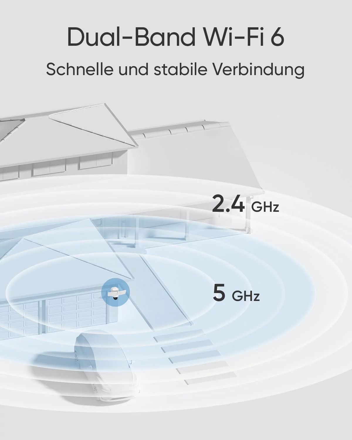 Eufy Floodlight E340 - Netzwerk-Überwachungskamera - schwenken / neigen - Außenber