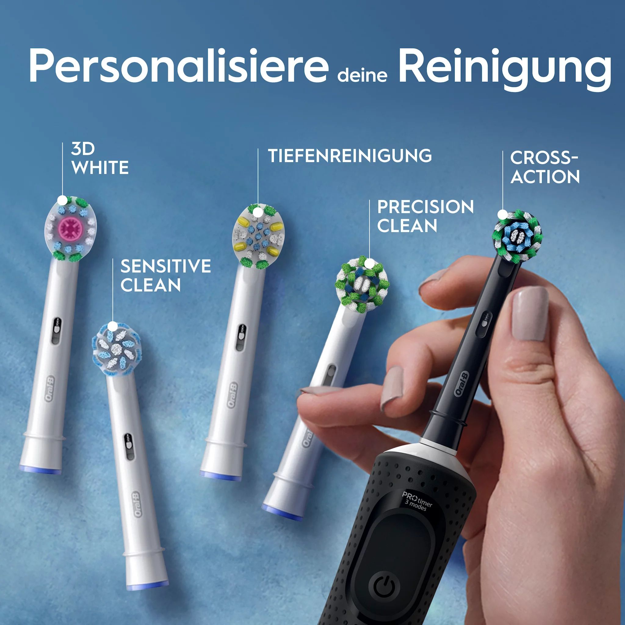 Oral-B Vitality Pro D103 Duo Black/Lilac Violet