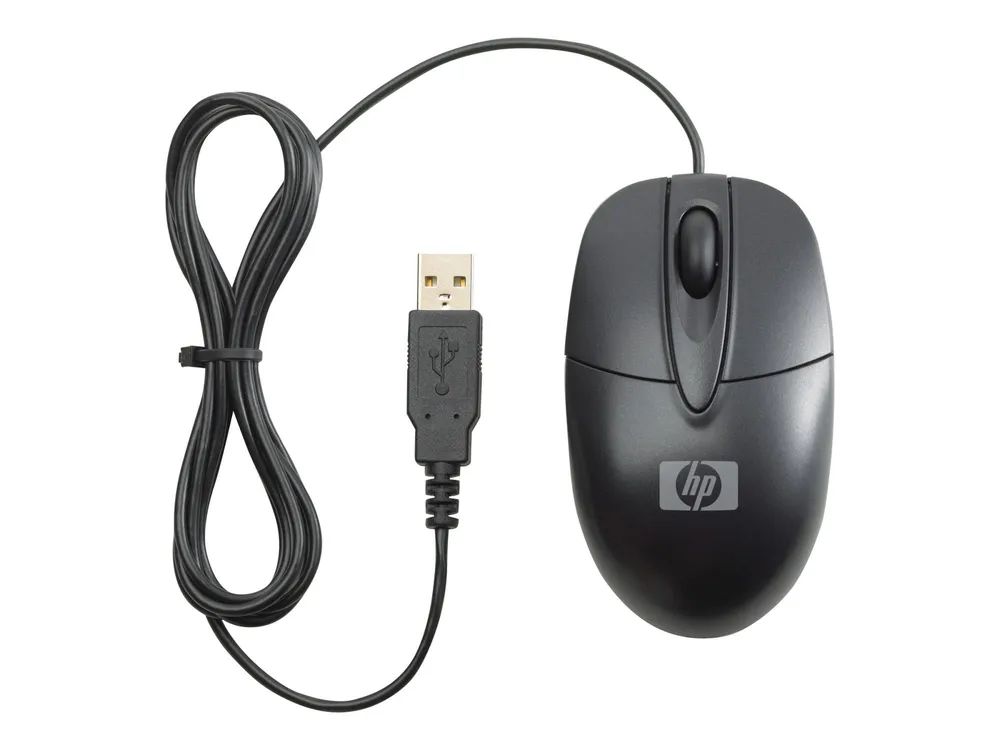 HP Optical USB Travel Mouse - Maus - optisch