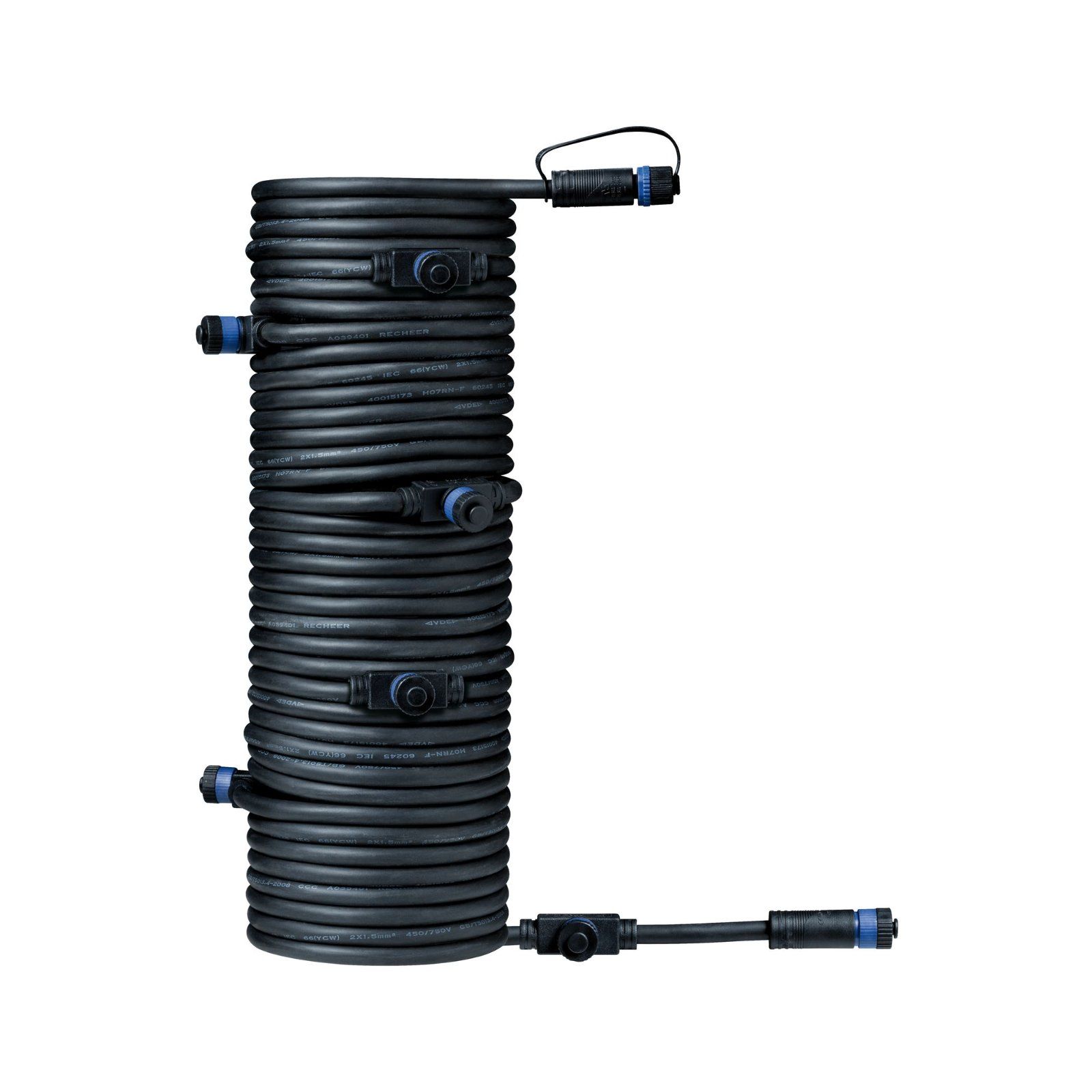 Paulmann VERBINDUNGSLEITUNG 15M 1IN7OUT / PAULMA PLUG&SHINE IP68 24V 93931