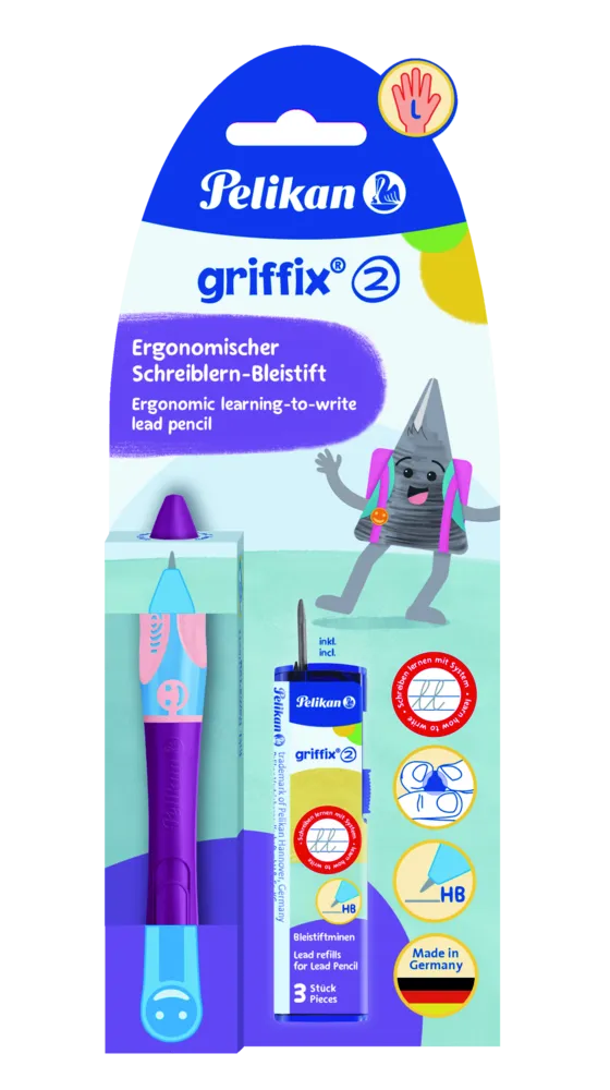 Pelikan griffix® Bleistift für Linkshänder, Sweet Berry