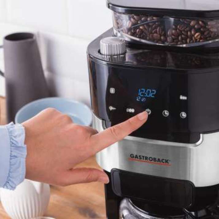 Gastroback Kaffeemaschine Grind & Brew Pro
