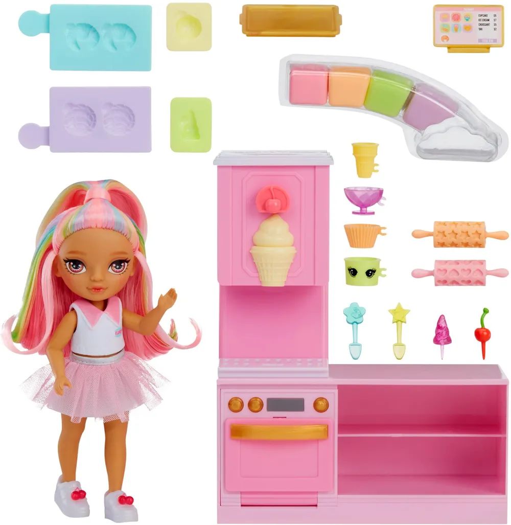 MGA Entertainment Inc. Rainbow High Little - Dessert Shop with Kandy Spielset