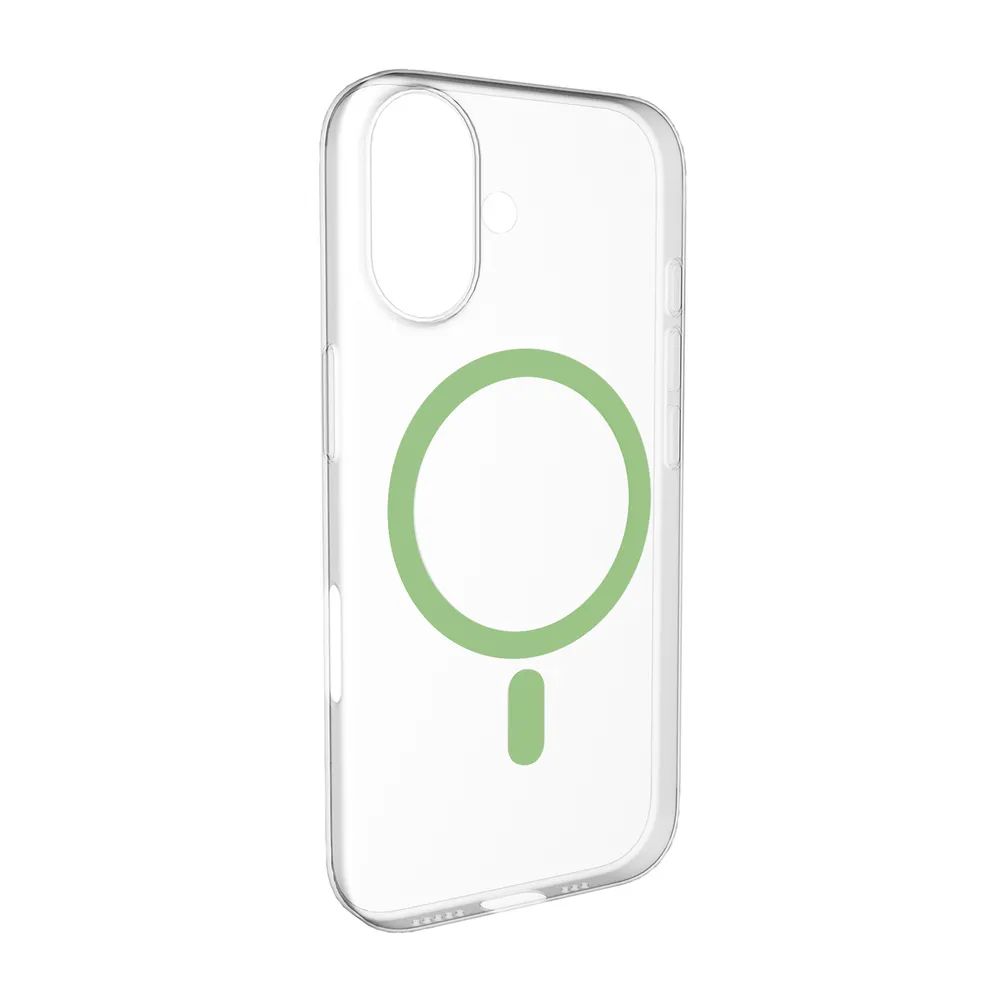 PURO LITE MAG MagSafe kompatibles Cover für iPhone 17, grün