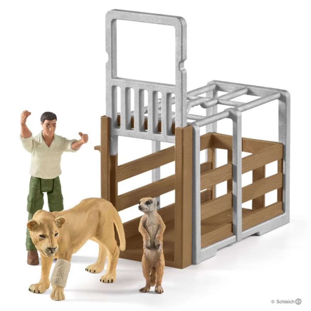 Schleich Großer Truck Tierrettung