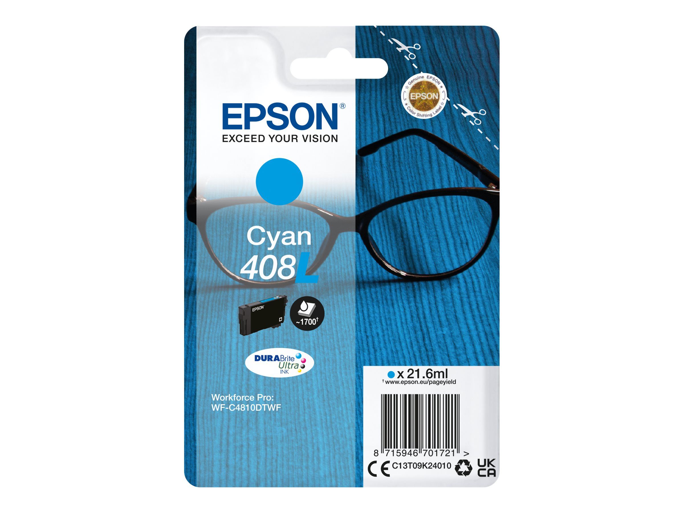 Epson 408L Brille DURABrite Ultra Single