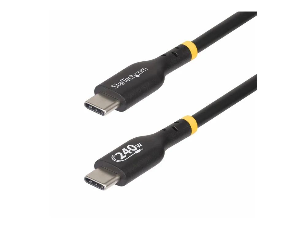 StarTech.com 2m USB-C Ladekabel, USB-IF zertifiziert, 240W PD EPR, M/M - USB-Kabel - 24 pin USB-C (M)