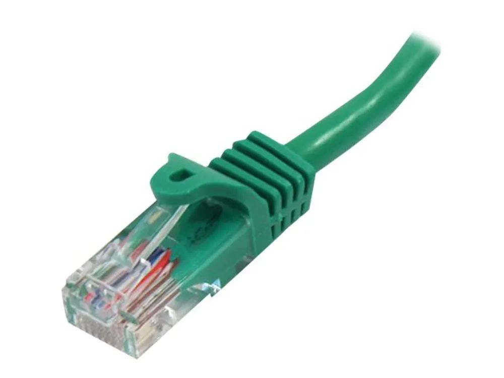 StarTech.com 5m Cat5e Ethernet Netzwerkkabel Snagless mit RJ45 - Cat 5e UTP Kabel - Grün - Netzwerkkabel - RJ-45 (M)