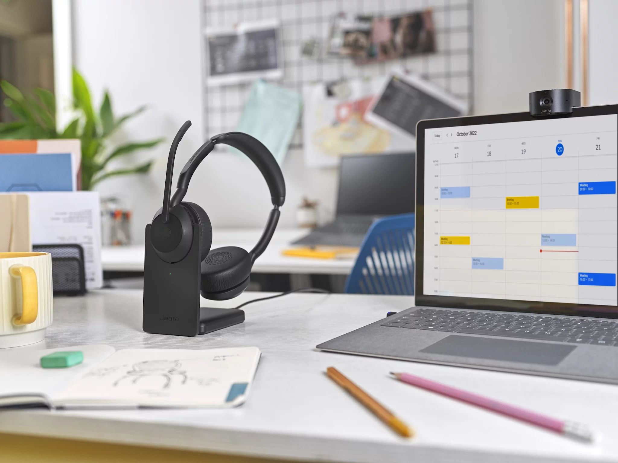 Jabra Evolve2 55 MS Stereo - Headset - On-Ear