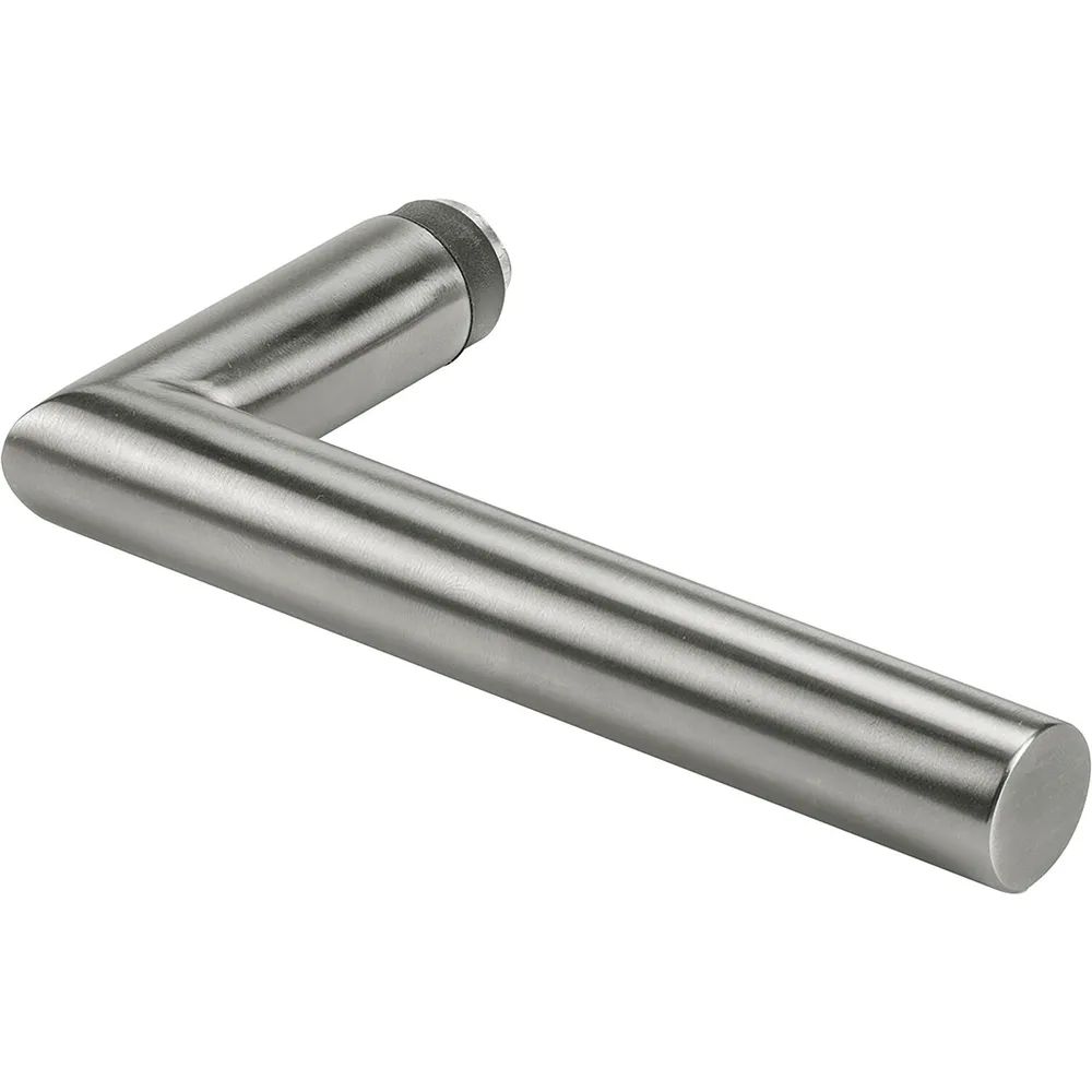 AMF Drückerlochteil 424 L-Form, Ansatz 18 mm, VK 8 mm, Edelstahl