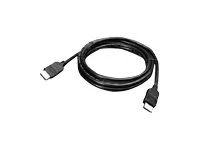 Lenovo HDMI-Kabel - HDMI männlich zu HDMI männlich - 2 m - für ThinkPad 11e Yoga Gen 6 20SE; X1 Carbon (7th Gen)