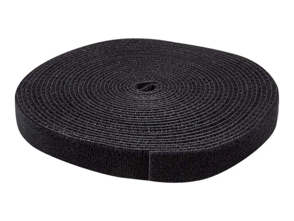 StarTech.com Klettverschluss 7,6m Rolle - Schwarz