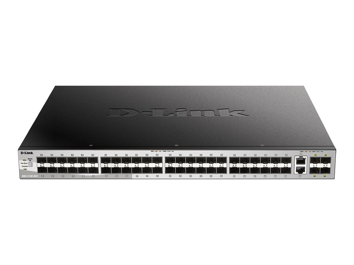 D-Link DGS 3130-54S - Switch - L3 Lite - managed