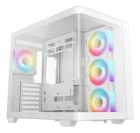 Deepcool Cg530U 4F WH ATX Curved Glass Panoramic Case White - Tower - ATX